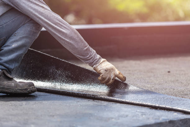 Professional Waterproofing technician working in Inwood, NY